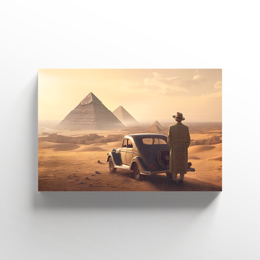 Pyramid View - Art Piece - Limited
