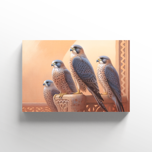Falcon Oasis - Art Piece - Limited