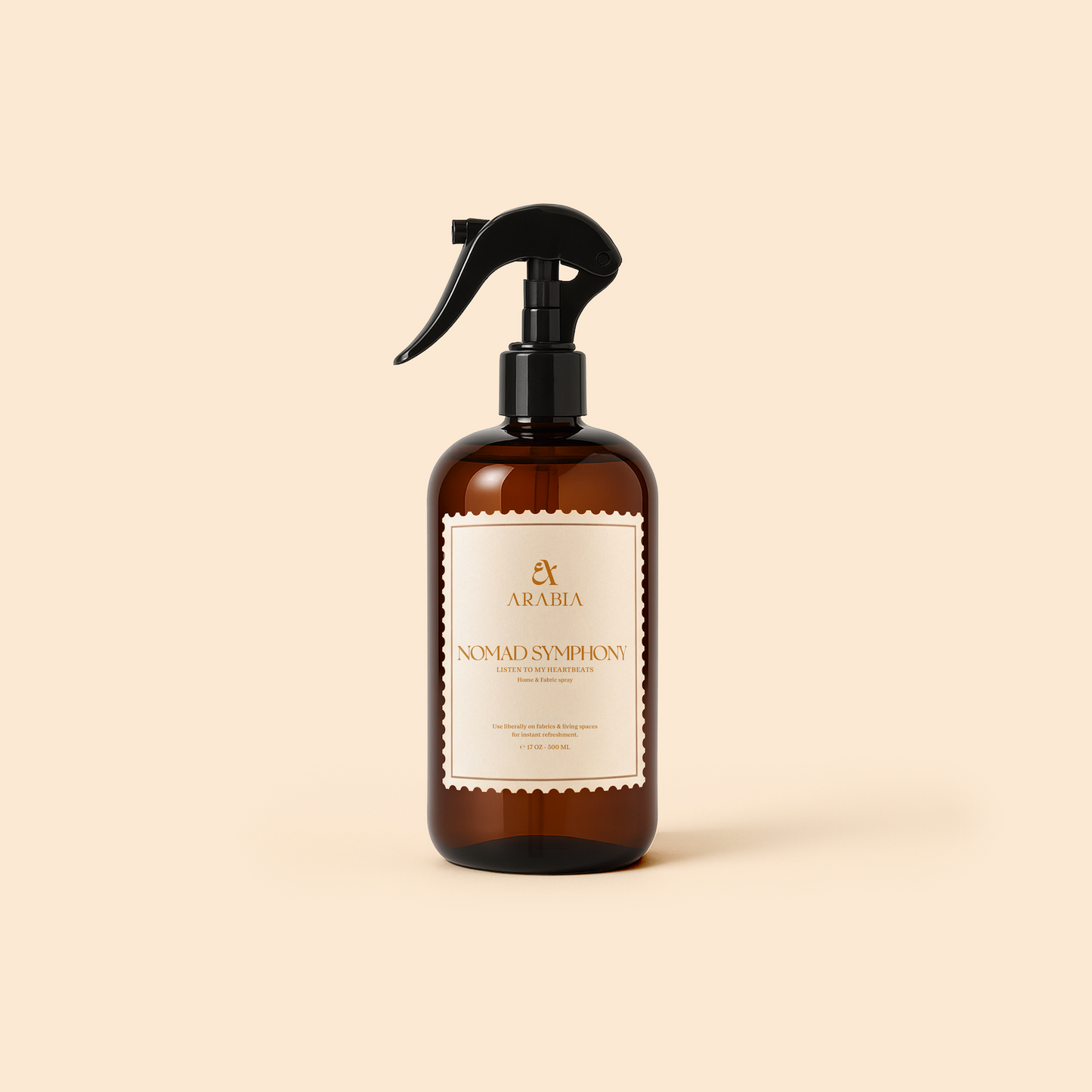 Nomad Symphony - Wood & Leather - Home & Fabric Spray (500 ML)